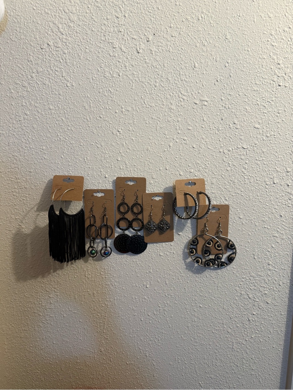 Black Dangle Earrings – Fashion Statement Earrings